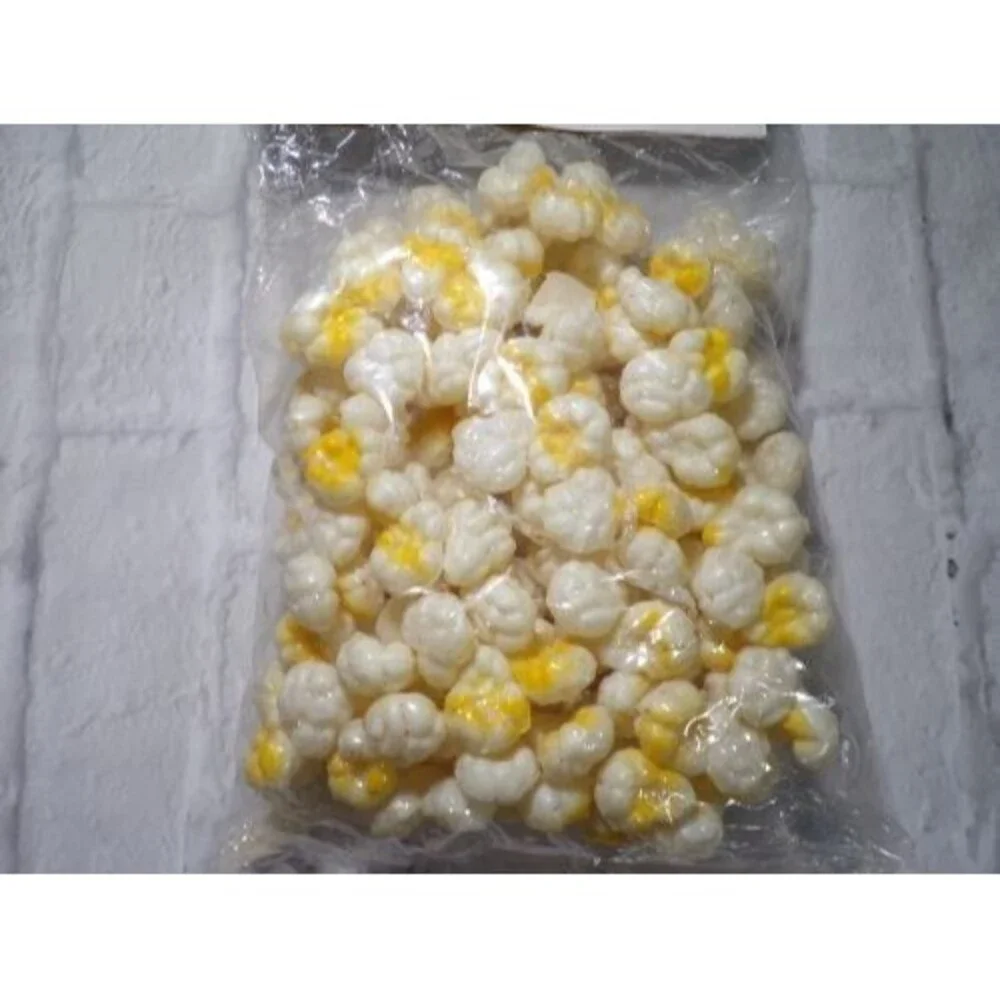 Vintage Silvestri Blow Mold Popcorn Garland Glittery Primitive Country Christmas